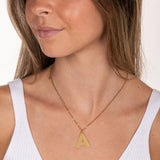 Big Initial Necklace 1