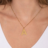 Big Initial Necklace
