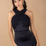 Eleonor Dress Azul Noche
