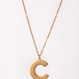 Initial Neckalace C