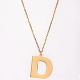 Initial Neckalace D
