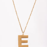 Initial Neckalace E