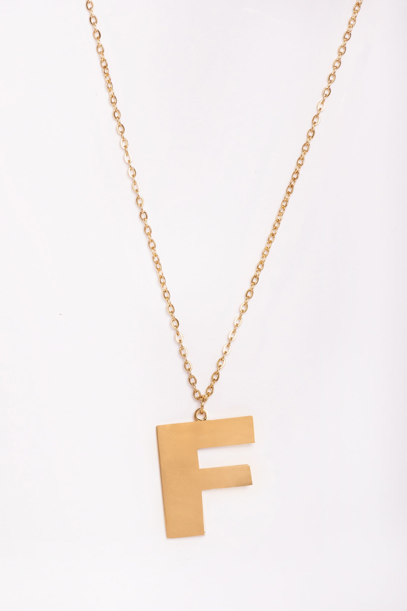 Initial Neckalace F