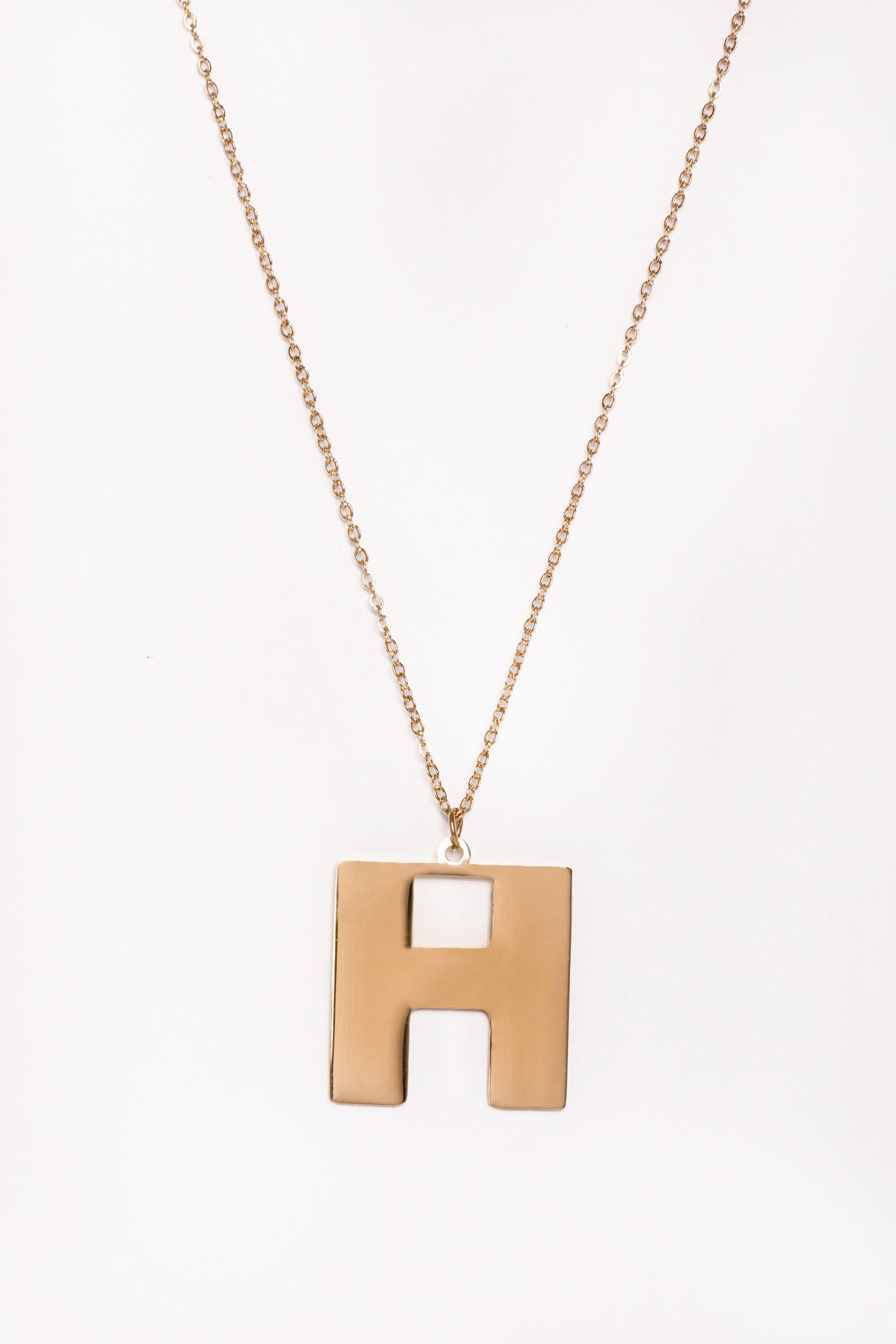 Initial Neckalace H