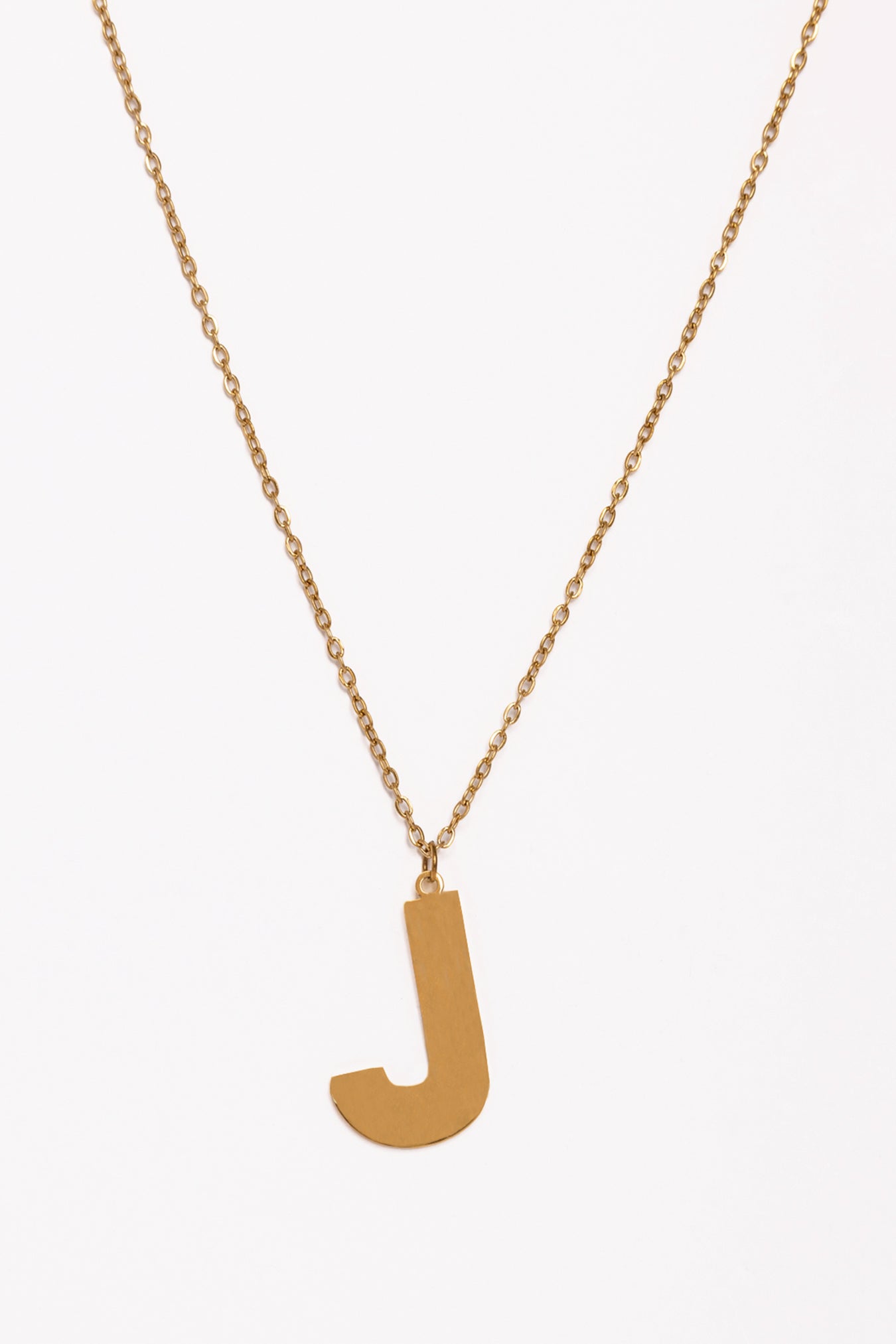 Initial Neckalace J