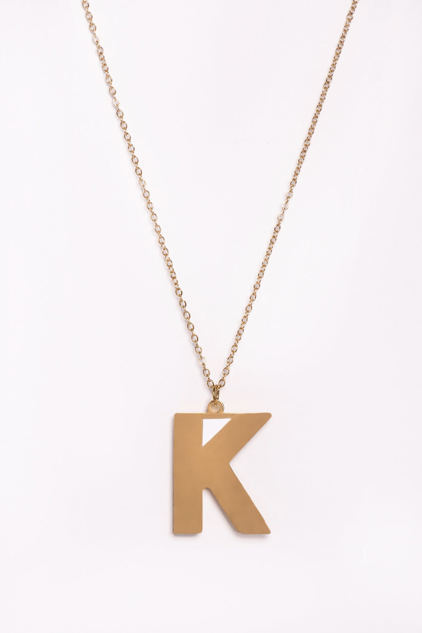 Initial Neckalace K