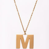 Initial Neckalace M