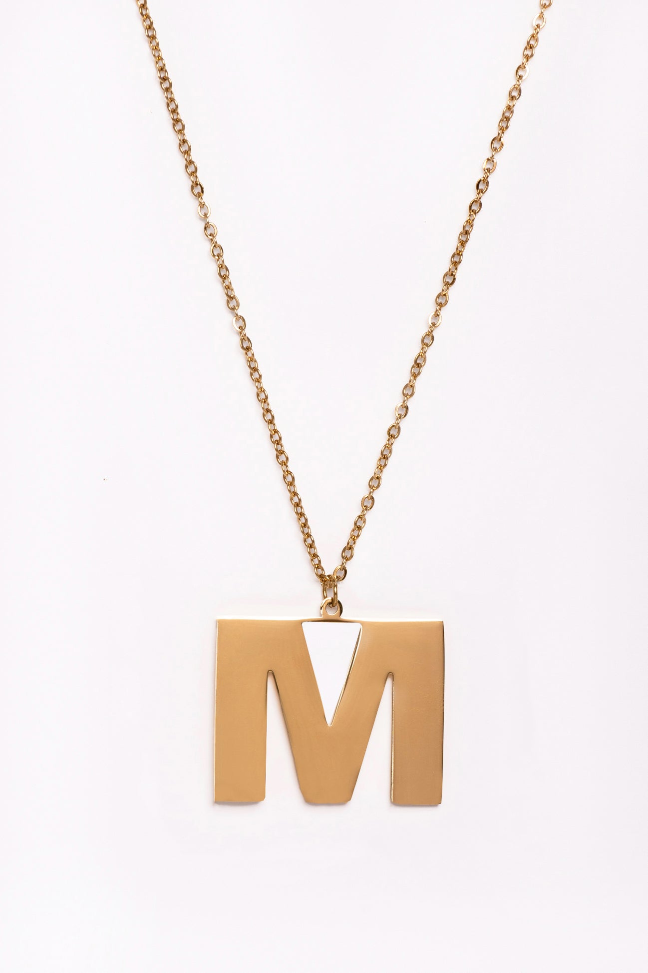 Initial Neckalace M