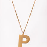 Initial Neckalace P