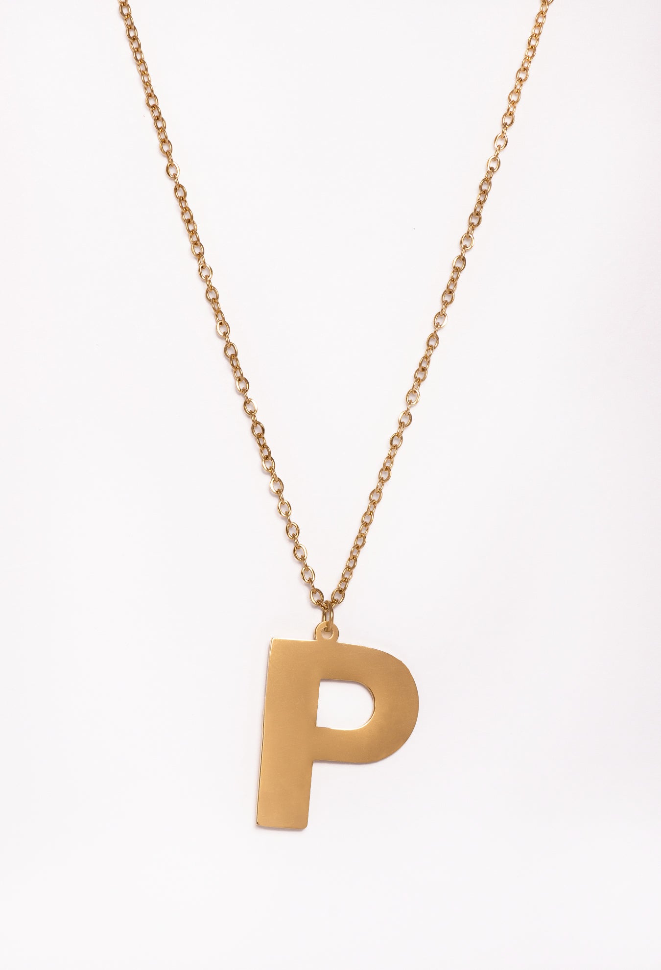 Initial Neckalace P