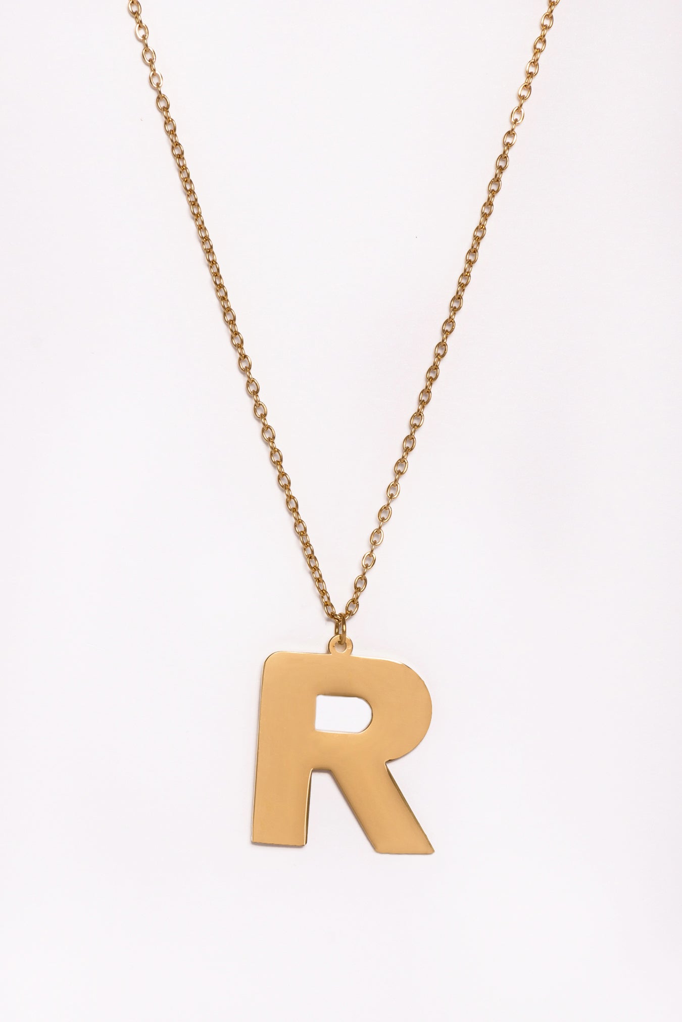 Initial Neckalace R
