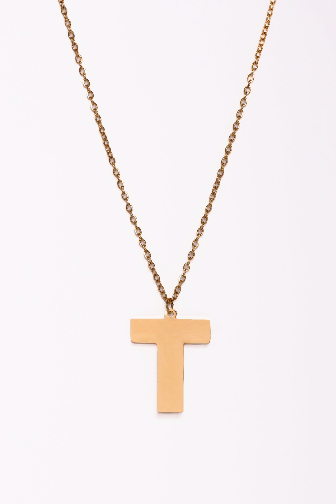 Initial Neckalace T