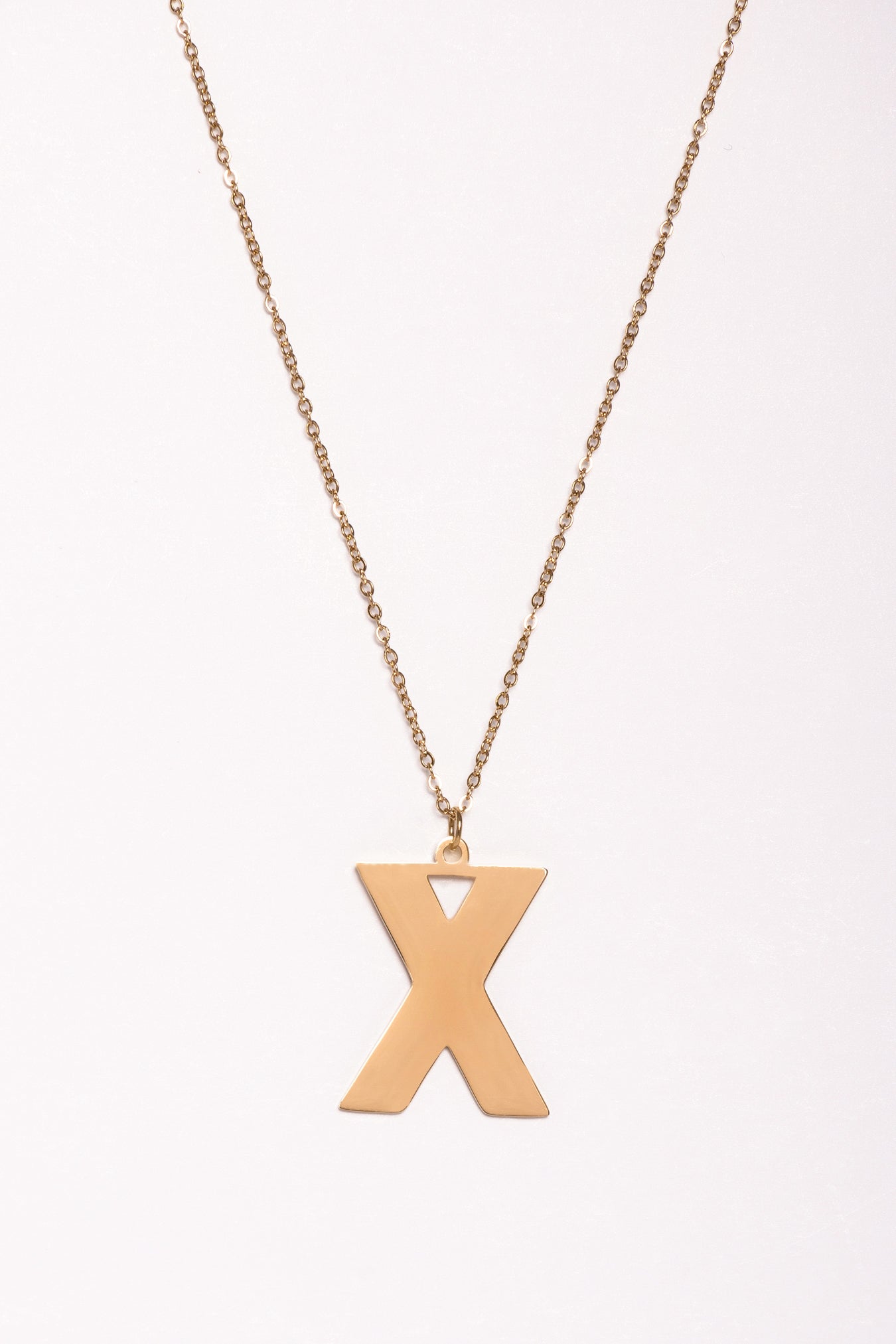 Initial Neckalace X