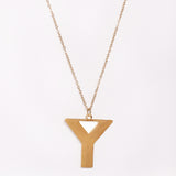 Initial Neckalace Y