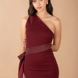 Vestido Isadora Granate