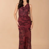 Vestido June Granate