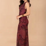 Vestido June Granate