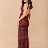 Vestido June Granate