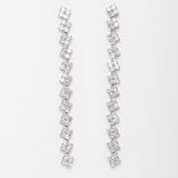 Pendientes Flor Plata