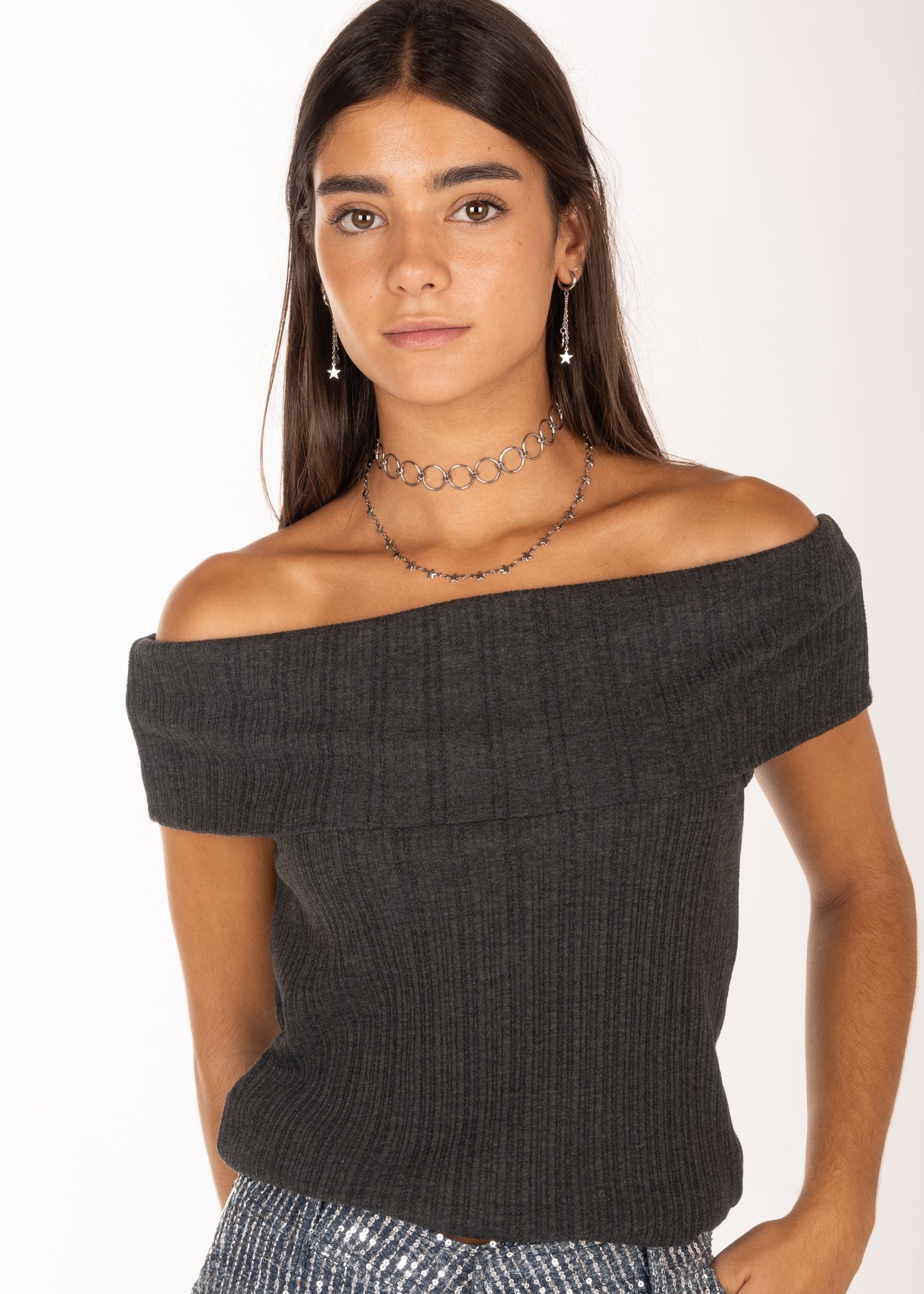 Skyler Blouse Gris6
