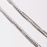 Pendientes Tiara Plata