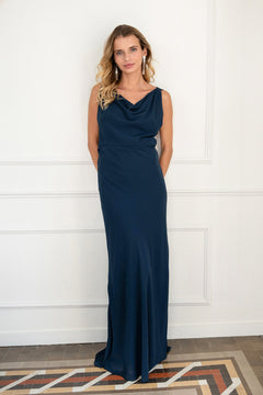 Vestido June Azul Noche