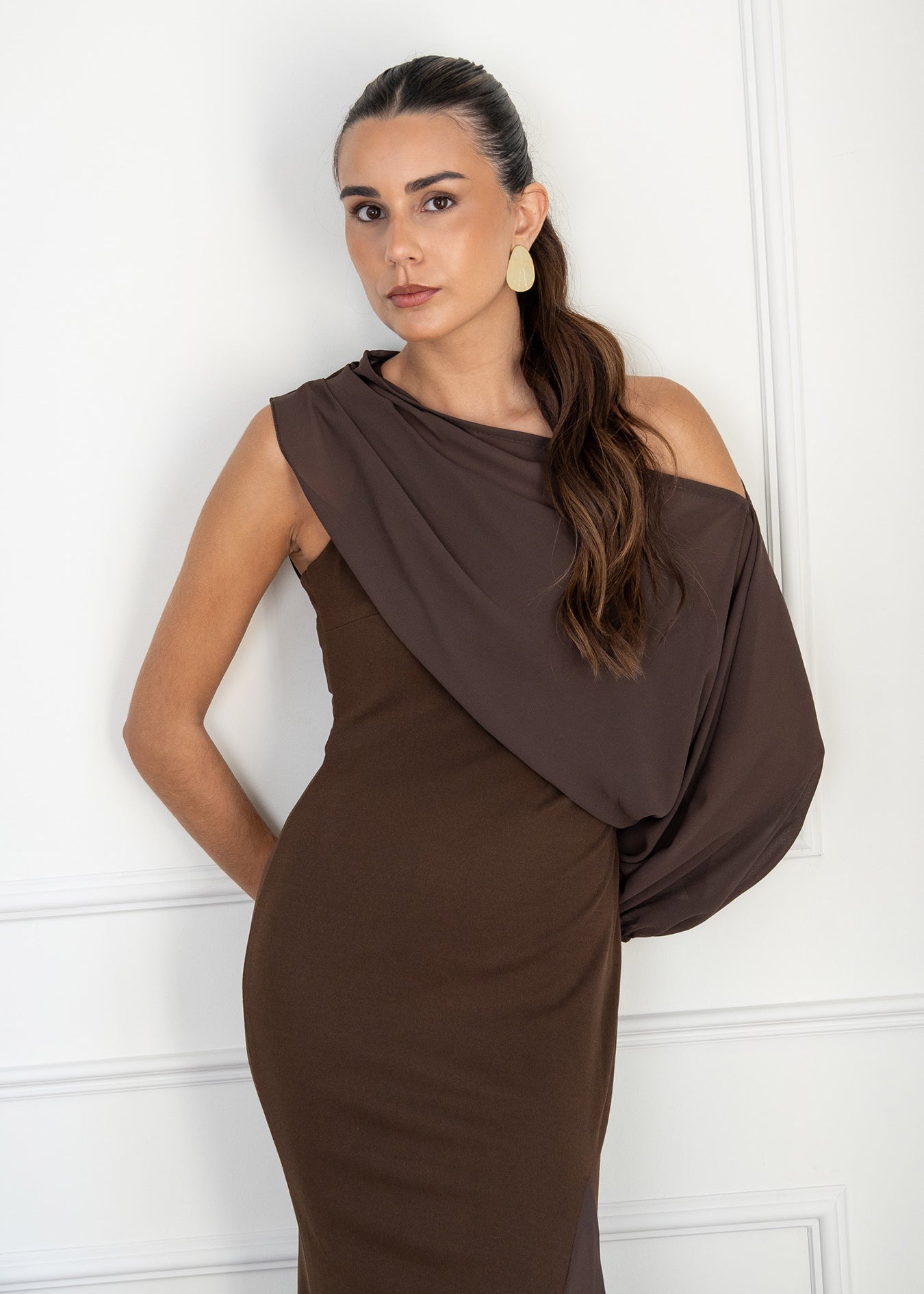 Vestido Momo Marrón