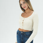 Beige Emma Cardigan 3