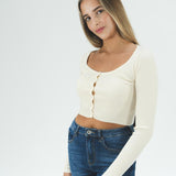 Beige Emma Cardigan 3