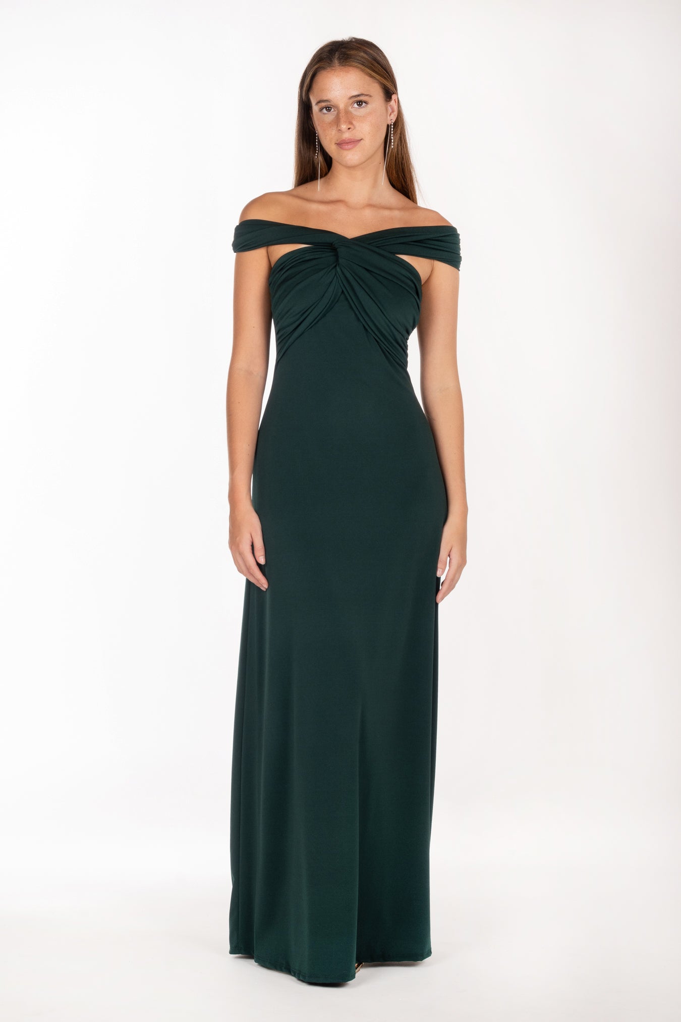 Blair Dress Verde Botella2