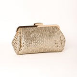 Bolso Mesh Dorado