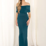 Vestido Brisa Azul Petroleo