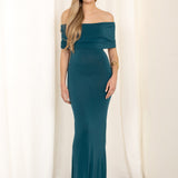 Vestido Brisa Azul Petroleo