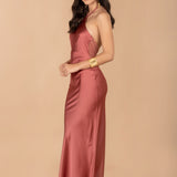 Vestido Constanza Terracota