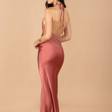 Vestido Constanza Terracota