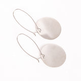 Pendientes Disc Plata