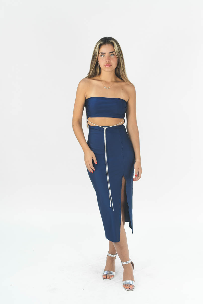 Dark Blue Edith Dress 1