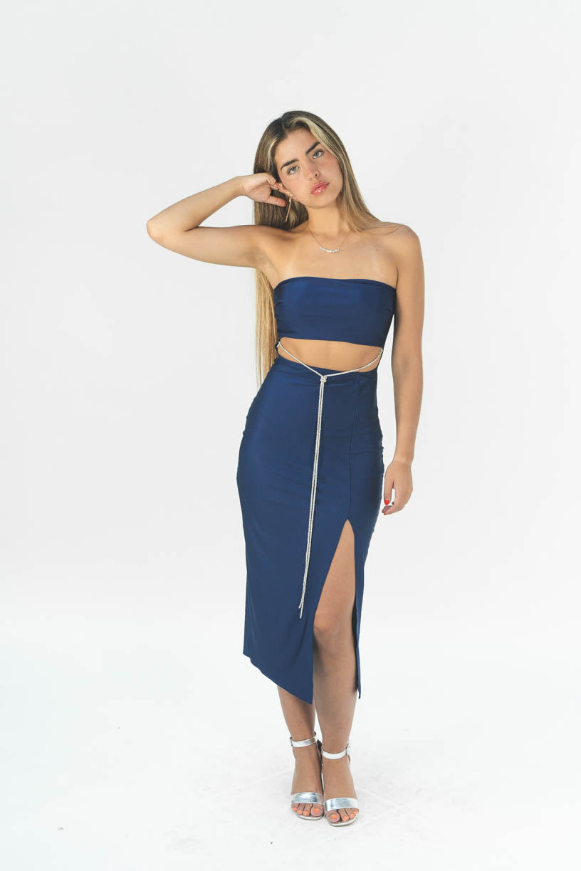 Dark Blue Edith Dress 2