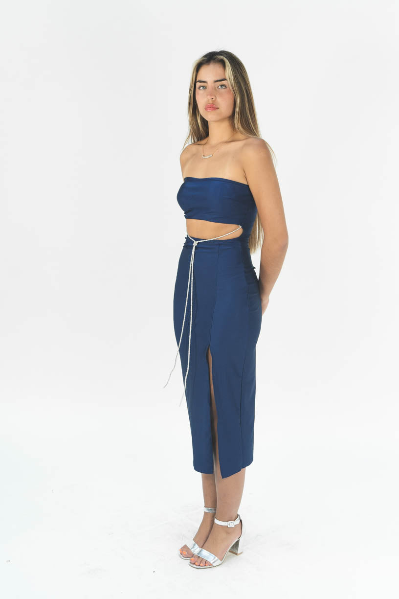 Dark Blue Edith Dress 3