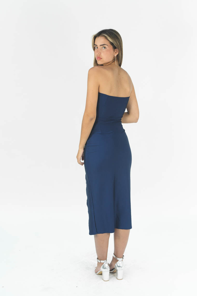 Dark Blue Edith Dress 4
