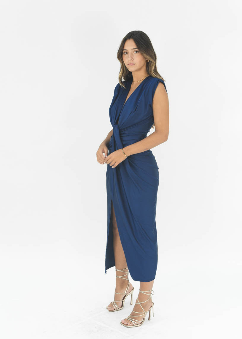 Dark Blue Sam Dress 3