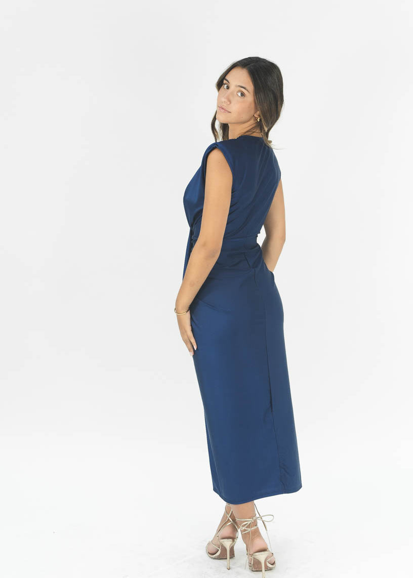Dark Blue Sam Dress 4