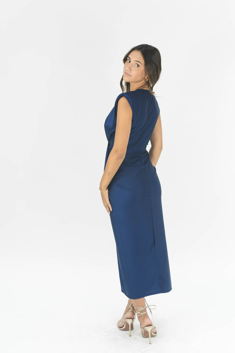 Dark Blue Sam Dress 4