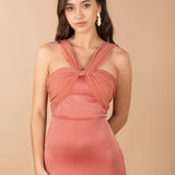 Eleonor Dress Terracota