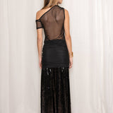 Falda Soirée - Negro