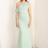 Vestido Georgette Menta