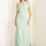 Vestido Georgette Menta