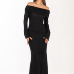 Glitter Dress Negro4