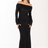 Glitter Dress Negro4