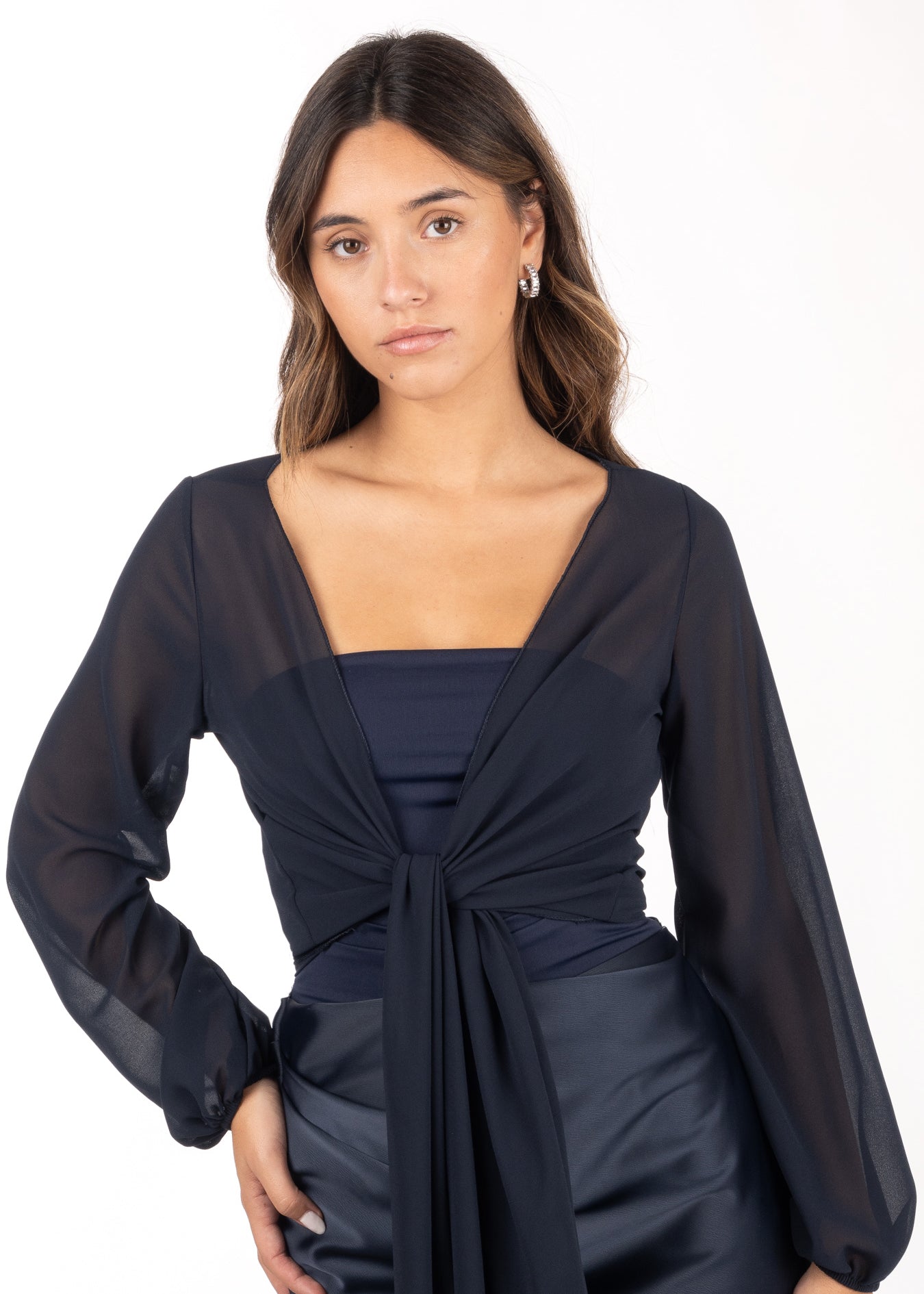 Halo Bolero Azul Noche